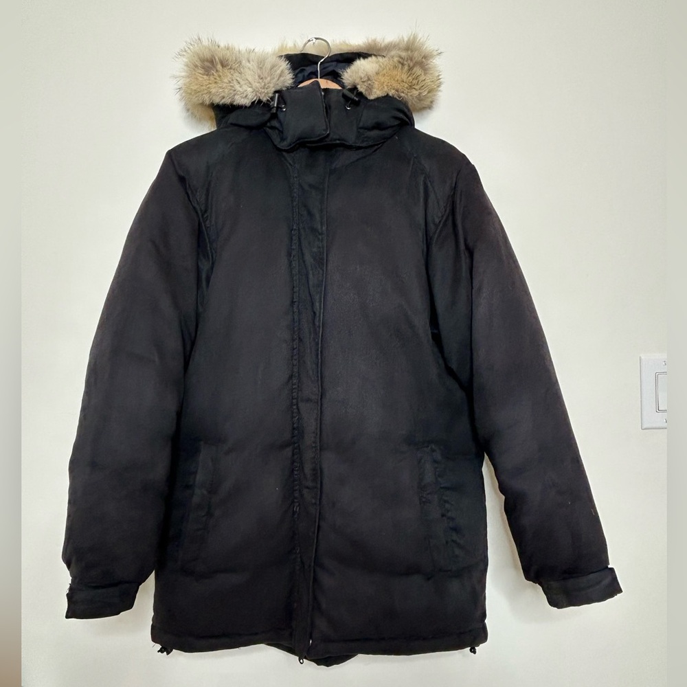 Cabela’s Down Parka with Real Fur Trimmed Hood